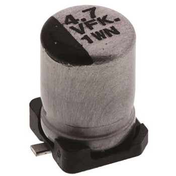 Panasonic コンデンサ 4.7μF， ，35V dc， EEEFK1V4R7R Panasonic(パナソニック)