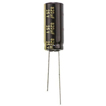 Panasonic コンデンサ 820μF， ，25V dc， EEUFM1E821L Panasonic(パナソニック)