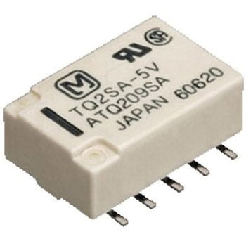TQ2SA-5V-Z Panasonic リレー 5V dc， 2c接点 表面実装タイプ Panasonic(パナソニック) 65251946