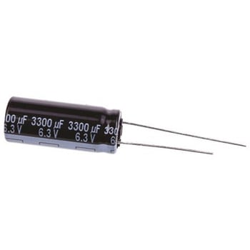 Panasonic コンデンサ 3300μF， ，6.3V dc， EEUFR0J332L Panasonic(パナソニック)