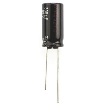 Panasonic コンデンサ 330μF， ，63V dc， ECA1JHG331 Panasonic(パナソニック)