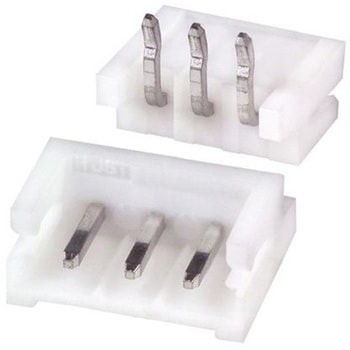 JST 基板接続用ピンヘッダ 3極 2.5mm 1列 S3B-EH (LF) (SN) JST(日本圧着端子製造)