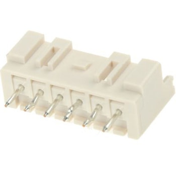 JST 基板接続用ピンヘッダ 6極 2.5mm 1列 B06B-XASK-1 (LF)(SN) JST(日本圧着端子製造)