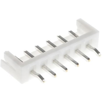 JST 基板接続用ピンヘッダ 6極 2.5mm 1列 B6B-EH (LF)(SN) JST(日本圧着端子製造)