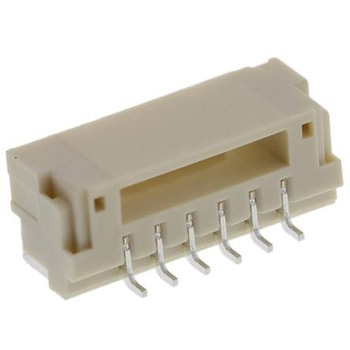 JST 基板接続用ピンヘッダ 6極 1.25mm SM06B-GHS-TB(LF)(SN) JST(日本圧着端子製造)
