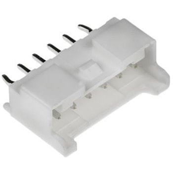 JST 基板接続用ピンヘッダ 6極 2.0mm 1列 B06B-PASK-1 (LF) (SN) JST(日本圧着端子製造)