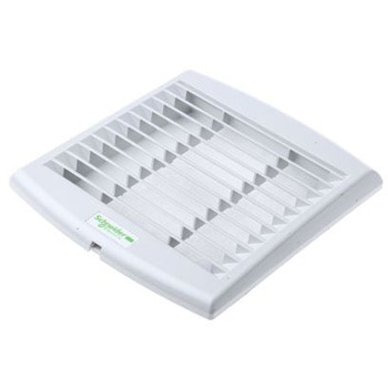 換気 グリル Schneider Electric 170 x 150mm プラスチック グレー シュナイダーエレクトリック