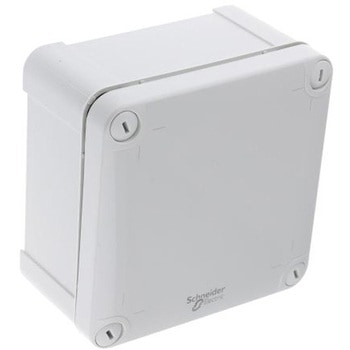 壁面ボックス Schneider Electric 116 x 116 x 62mm RAL 7035 シュナイダーエレクトリック