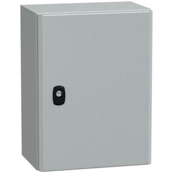 壁面ボックス Schneider Electric 400 x 300 x 200mm RAL 7035 シュナイダーエレクトリック