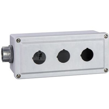 Schneider Electric， コントロールボックス， 穴径 30mm， 3 点用， アルミ シュナイダーエレクトリック