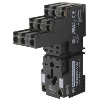 Schneider Electric リレーソケット DINレール 11 Harmony Relay RXM， RXZE2S111M - シュナイダーエレクトリック