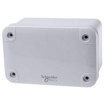 壁面ボックス Schneider Electric 116 x 74 x 62mm RAL 7035 シュナイダーエレクトリック