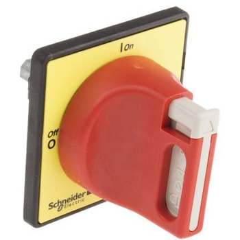 Schneider Electric ロータリハンドル V02 → V2シリーズモータスタータ、VN12、VN20用 赤 60mm KCD1 シュナイダーエレクトリック