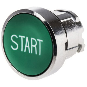 Schneider Electric， 押しボタンヘッド， Harmony XB4 スプリングリターン， 緑 シュナイダーエレクトリック