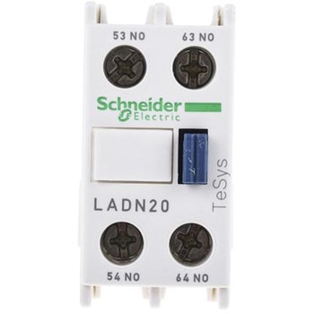 シュナイダーエレクトリック 補助接点ブロック， 2， LADN， 10 A， 型式：LADN20 シュナイダーエレクトリック