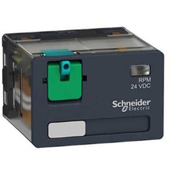 Schneider Electric パワーリレー 24V dc， 4c接点 DINレールタイプ シュナイダーエレクトリック