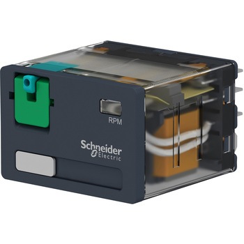 Schneider Electric パワーリレー 24V dc， 4c接点 DINレールタイプ - シュナイダーエレクトリック
