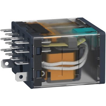 Schneider Electric パワーリレー 24V dc， 4c接点 DINレールタイプ - シュナイダーエレクトリック