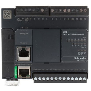 Schneider Electric PLC (CPUユニット)ユニット， シリーズ名：Modicon M221 256 KB 14 - シュナイダーエレクトリック