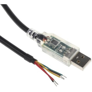 FTDI Chip コンバータケーブル コネクタA:USB A /B:ケーブル端 USB-RS232-WE-1800-BT_0.0 - FTDI Chip