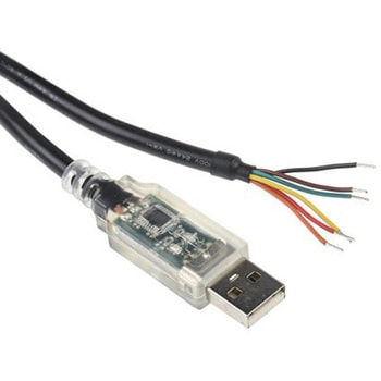 FTDI Chip コンバータケーブル コネクタA:USB A /B:ケーブル端 USB-RS232-WE-1800-BT_5.0 FTDI Chip