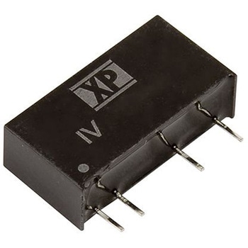 XP Power DC-DCコンバータ Vout：5V dc 10.8 → 13.2 V dc， 1W， IV1205SA XP POWER