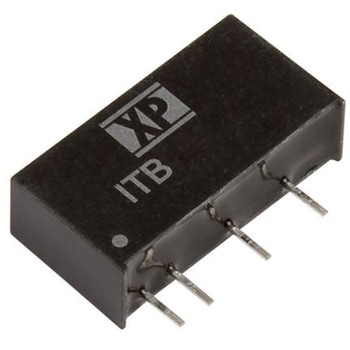 XP Power DC-DCコンバータ Vout：12V dc 4.5 → 5.5 V dc， 1W， ITB0512S XP POWER