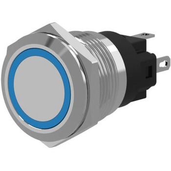 EAO 押しボタンスイッチ， モーメンタリ， パネルマウント， SPDT， 82-6151.1114 EAO