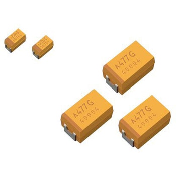 KYOCERA AVX ポリマーコンデンサ，TCJ，100μF，6.3V dc，1210 (3225M)，TCJB107M006R0045 KYOCERA AVX