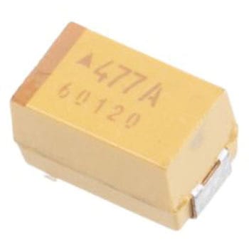 KYOCERA AVX タンタルコンデンサ，470μF，10V dc，7343-43，TAJE477K010RNJ KYOCERA AVX