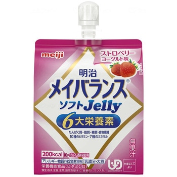 明治メイバランスソフトJelly/個/ストロベリーヨーグルト味 明治