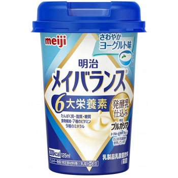 メイバランスMiniカップ/ボール(12個)/さわやかヨーグルト味 明治