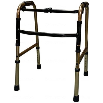 折りたたみ式歩行器 スモールタイプ/ブロンズ/- - アクションジャパン