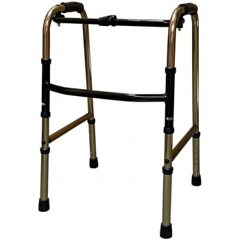折りたたみ式歩行器 コンパクトタイプ/ブロンズ/- アクションジャパン