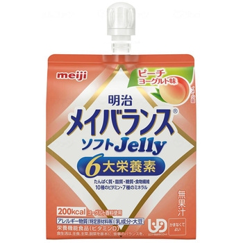 明治メイバランスソフトJelly/個/ピーチヨーグルト味 明治