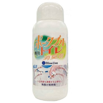 ポータブルトイレ専用消臭剤ブルードット/-/200g - 宮崎ヒューマンサービス