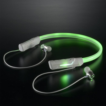 ウォーキングイヤホン ワイヤレス LED内蔵 軽量 防水IPX4 マルチポイント対応 オーム電機