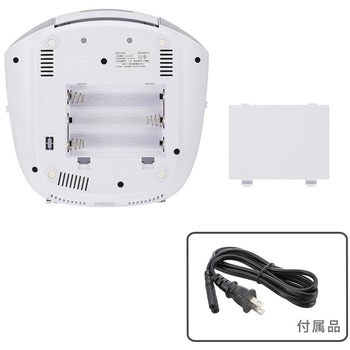 CDラジカセ ホワイト AM/FMラジオ カセット録音再生 ワイドFM 2電源対応 オーム電機