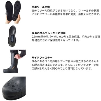 FB-120W リミテッドプロ ジオロックブーツ カットラバーピンフェルト リミテッドホワイト SHIMANO(シマノ)