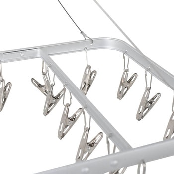 PINCH HANGER L 26CLIPS ALUMINUM(ピンチハンガー) 和気産業
