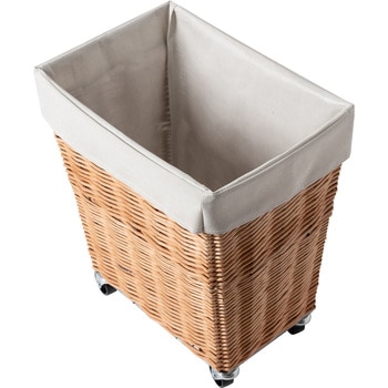 WILLOW LAUNDRY BASKET With CASTER 34L BRID