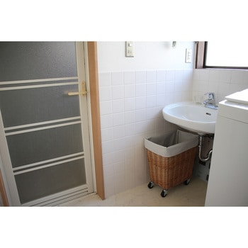 WILLOW LAUNDRY BASKET With CASTER 34L BRID