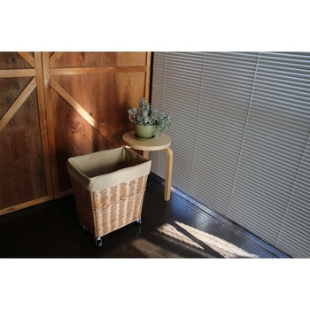 WILLOW LAUNDRY BASKET With CASTER 34L BRID