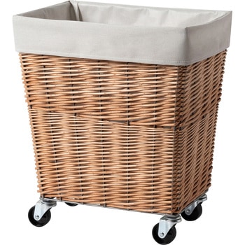 WILLOW LAUNDRY BASKET With CASTER 34L BRID