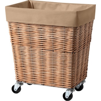 WILLOW LAUNDRY BASKET With CASTER 34L BRID