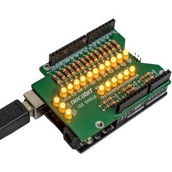 necobit ArduinoUNO用LEDシールド(キット) ビット・トレード・ワン