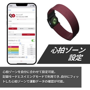 アームバンド型光学式心拍センサー Polar Verity Sense M-XXL POLAR