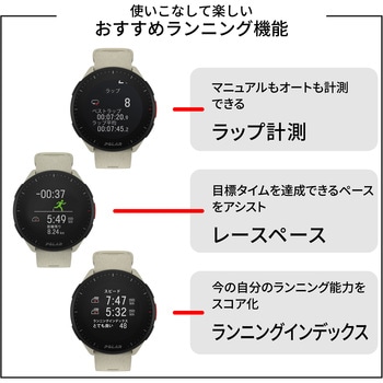 Polar Pacer  GPSスポーツ・ランニングウォッチ POLAR