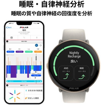 Polar Ignite 3 スポーツ&ヘルスケアウォッチ S-L POLAR