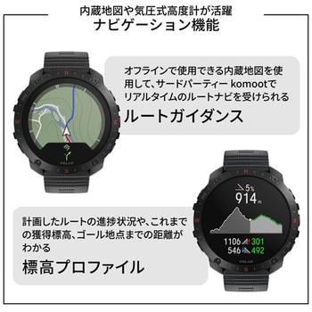 Polar Grit X2 Pro ナイトブラック S-L POLAR